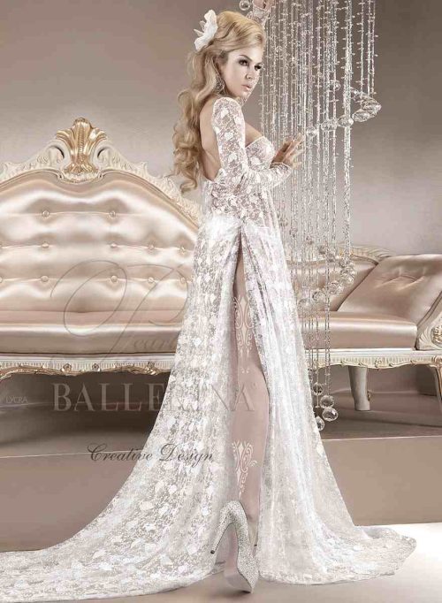 Collant velato con ricamo dietro 20 den Art. 117 Vanessa